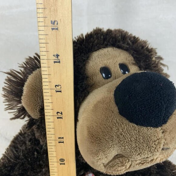 Collectors Choice Huggable Teddy Bear Plush 14Dark Brown Stuffed Animal Toy - Picture 10 of 10